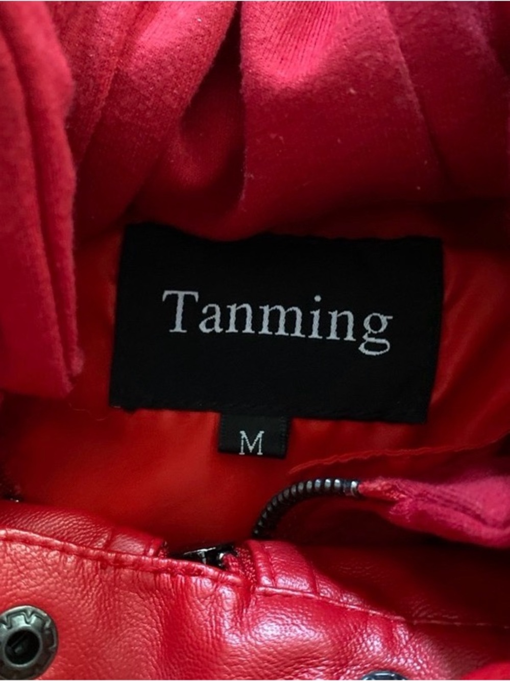 Red Jacket Size Medium - Picture 3 of 4